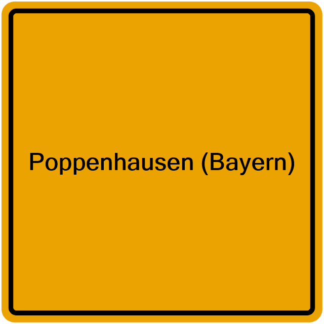 Einwohnermeldeamt24 Poppenhausen (Bayern)